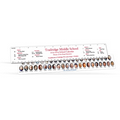 Offset Full Color HD Resolution Presidential 12" Ruler (0.015" Thick)